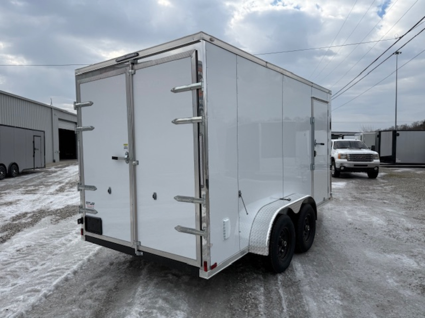 New 2026 Outlaw Trailers 7x14 10k w/ barn doors Cargo / Enclosed Trailer