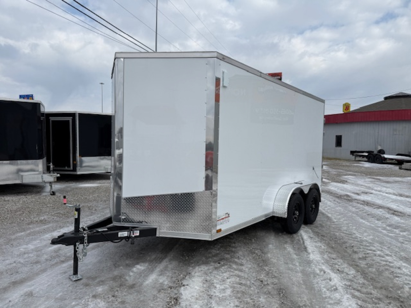 New 2026 Outlaw Trailers 7x14 10k w/ barn doors Cargo / Enclosed Trailer