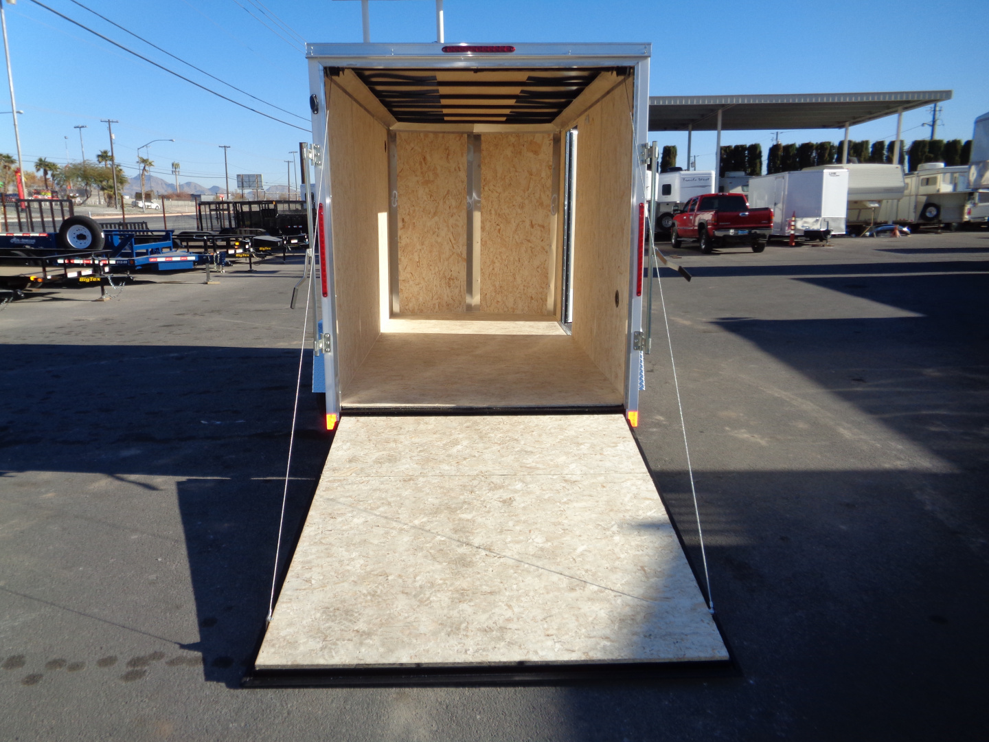 New 2026 Pace American 6x12 * Out Back DLX * V-Nose Single Axle Cargo Trailer