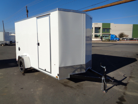 New 2026 Pace American 6x12 * Out Back DLX * V-Nose Single Axle Cargo Trailer