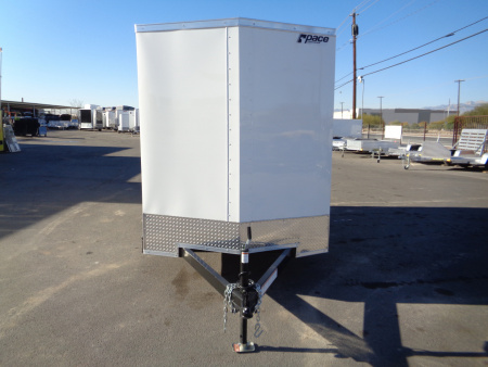 New 2026 Pace American 6x12 * Out Back DLX * V-Nose Single Axle Cargo Trailer