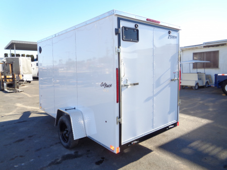 New 2026 Pace American 6x12 * Out Back DLX * V-Nose Single Axle Cargo Trailer