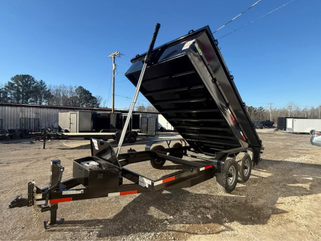 New 2026 Oak Ridge 7x14x2 14k Dump Trailer