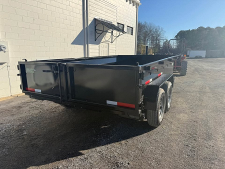 New 2026 Oak Ridge 7x14x2 14k Dump Trailer