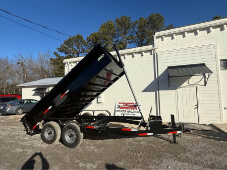New 2026 Oak Ridge 7x14x2 14k Dump Trailer