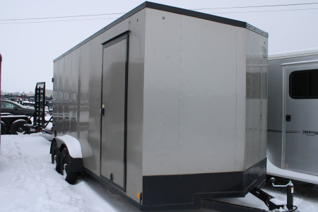 Used 2023 Impact Trailers 7X16 R WITH 7' INTERIOR HEIGHT STOCK ID 51312 Cargo / Enclosed Trailer