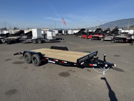 New 2026 Sure-Trac 7x18 Beavertail Car Hauler 10k GVWR