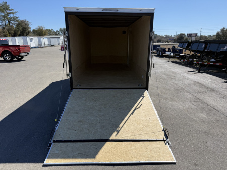 New TX7X16TA3 TEXAS TRAILERS 7' X 16' CARGO / ENCLOSED TRAILER W/REAR RAMP DOOR & SIDE DOOR