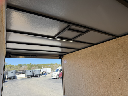 New TX7X16TA3 TEXAS TRAILERS 7' X 16' CARGO / ENCLOSED TRAILER W/REAR RAMP DOOR & SIDE DOOR