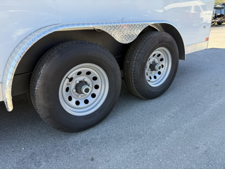 New TX7X16TA3 TEXAS TRAILERS 7' X 16' CARGO / ENCLOSED TRAILER W/REAR RAMP DOOR & SIDE DOOR