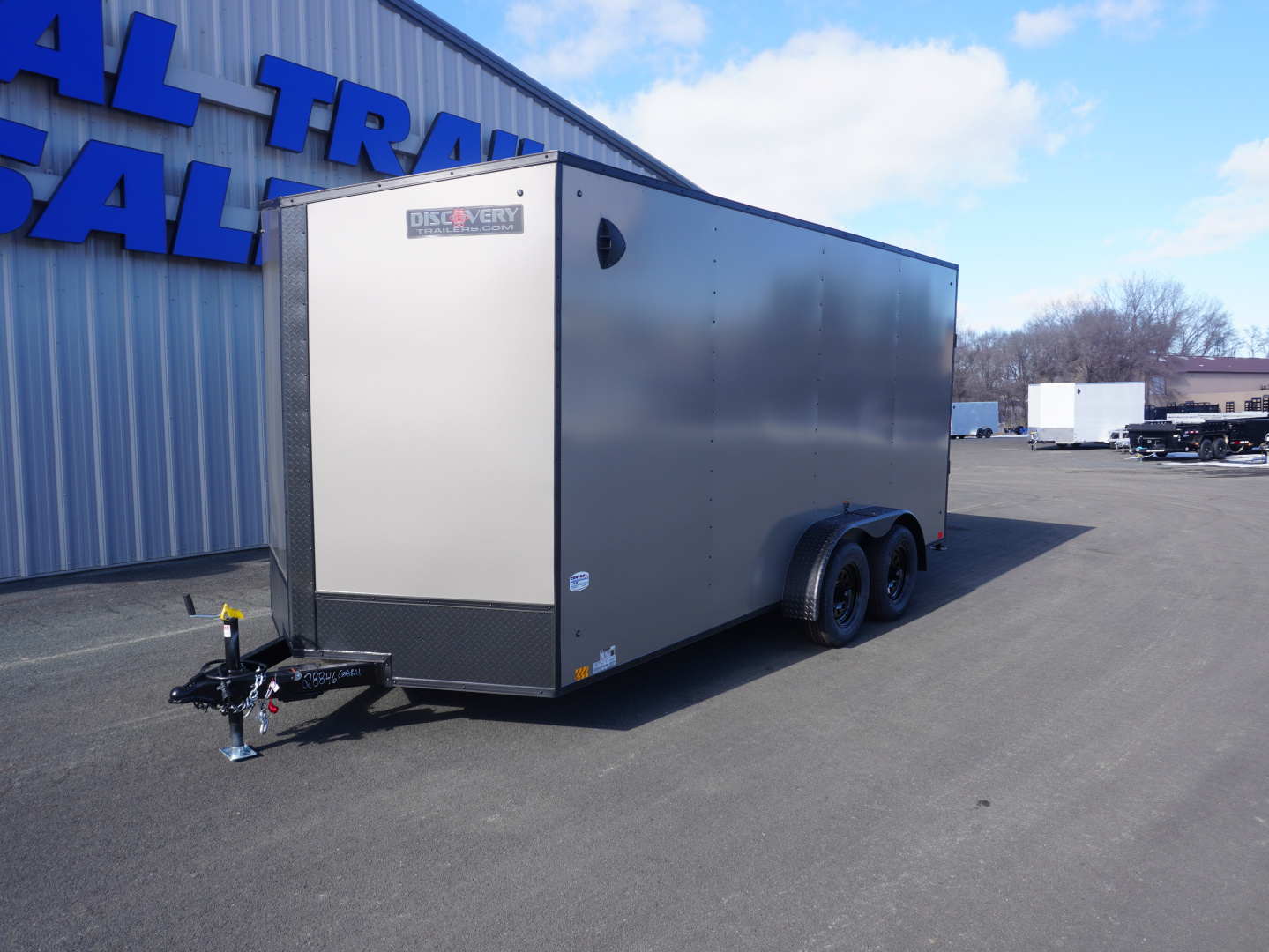New 2026 Discovery Trailers 7x16ft Rover ET Cargo / Enclosed Trailer