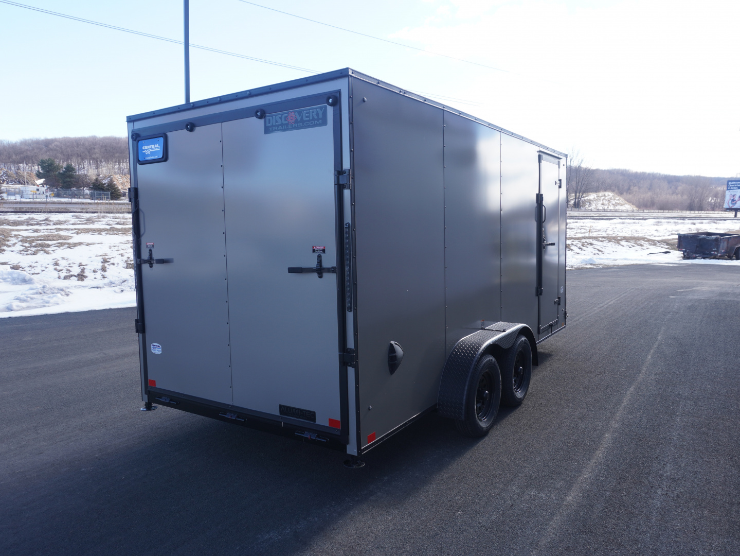 New 2026 Discovery Trailers 7x16ft Rover ET Cargo / Enclosed Trailer