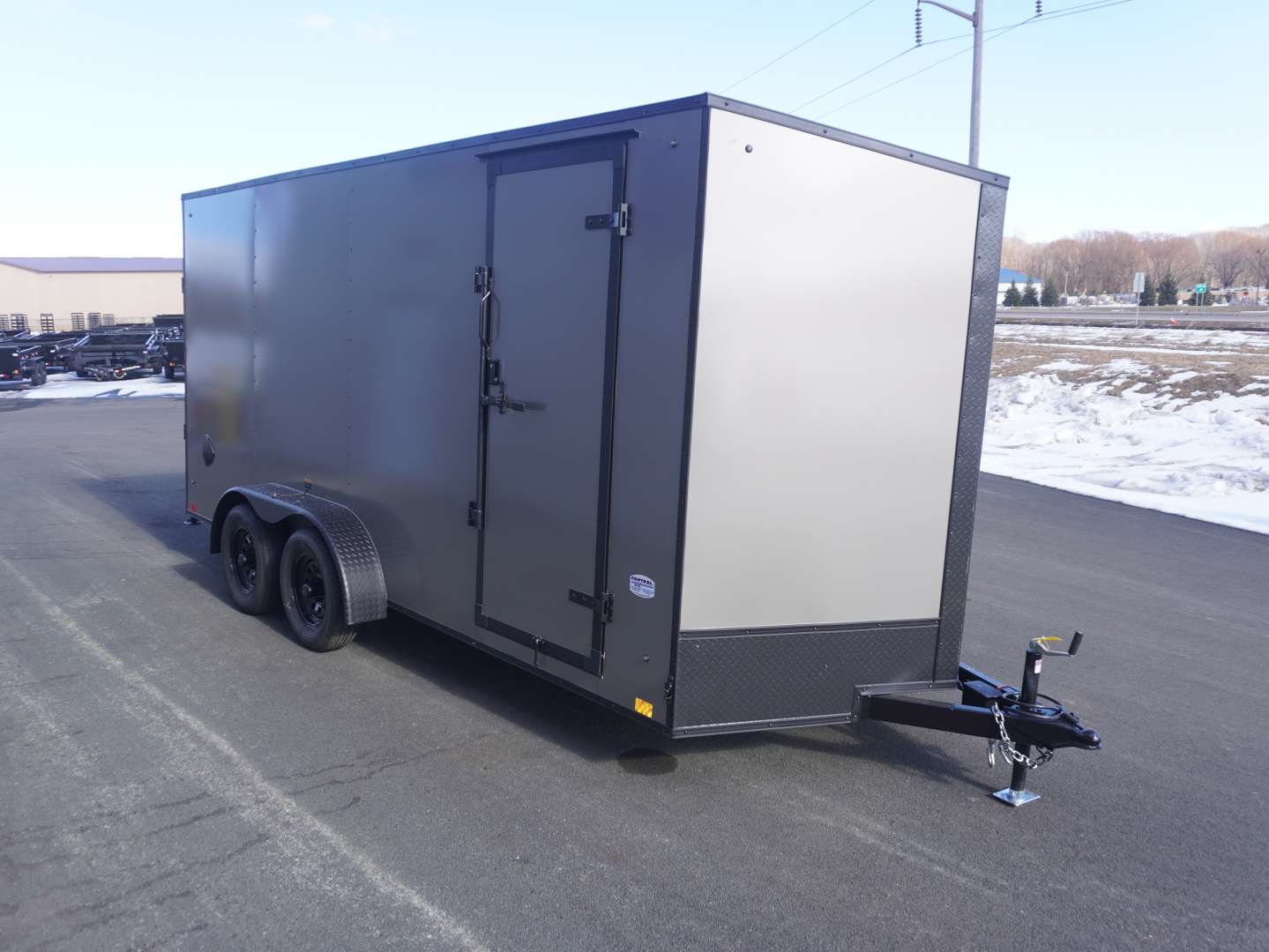 New 2026 Discovery Trailers 7x16ft Rover ET Cargo / Enclosed Trailer