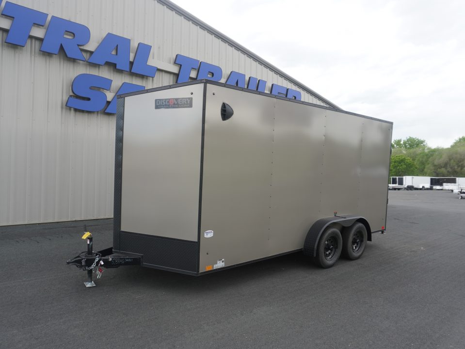 New 2026 Discovery Trailers 7x16ft Rover ET Cargo / Enclosed Trailer