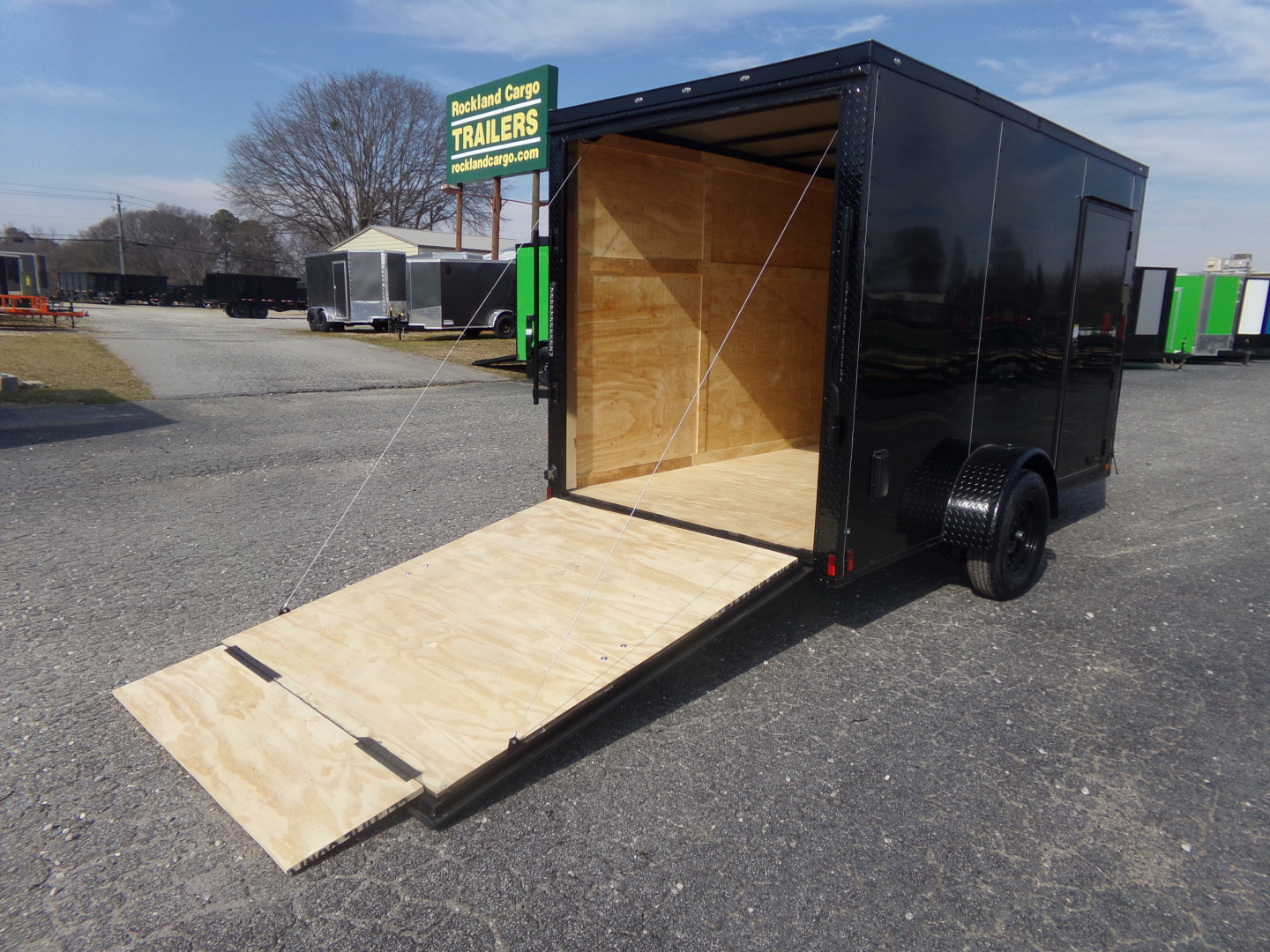 New 2026 Titanium Cargo 6X12SA Cargo / Enclosed Trailer