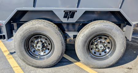 New Hillcrest 159716SGDH 40" Tall Sides Telescoping 7ga Floor 15.9K (GVWR) Gooseneck Dump Trailer