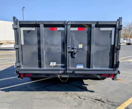 New Hillcrest 176716SGDH 40" Tall Sides Telescoping 7ga Floor 17.6K (GVWR) Gooseneck Dump Trailer