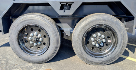 New Hillcrest 176716SGDH 40" Tall Sides Telescoping 7ga Floor 17.6K (GVWR) Gooseneck Dump Trailer