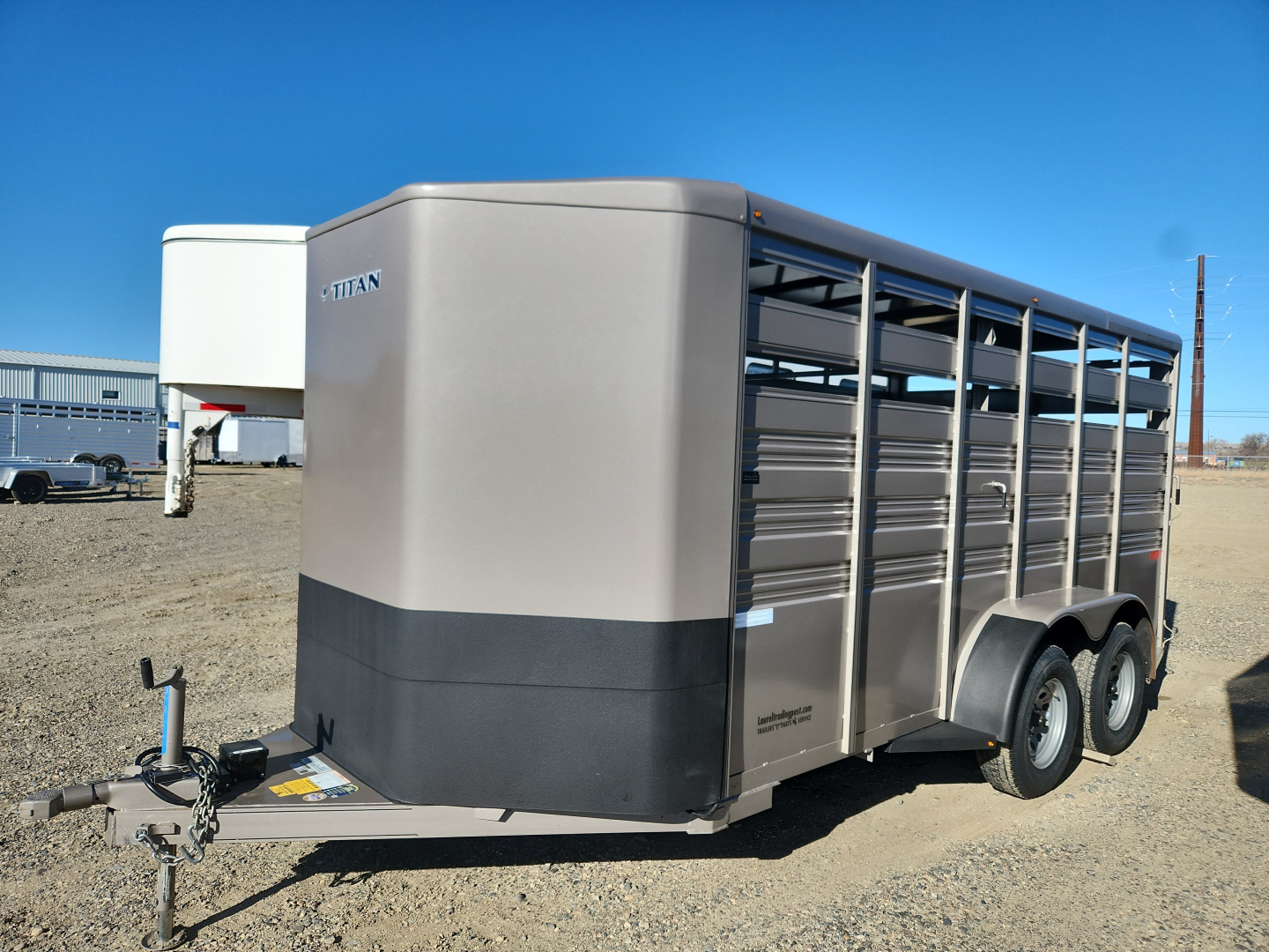 Used 2025 Titan Trailer CHALLENGER STOCK 16'