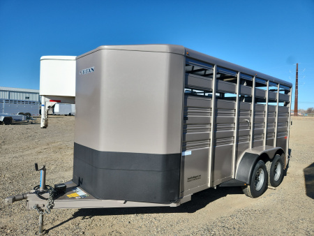 Used 2025 Titan Trailer CHALLENGER STOCK 16'
