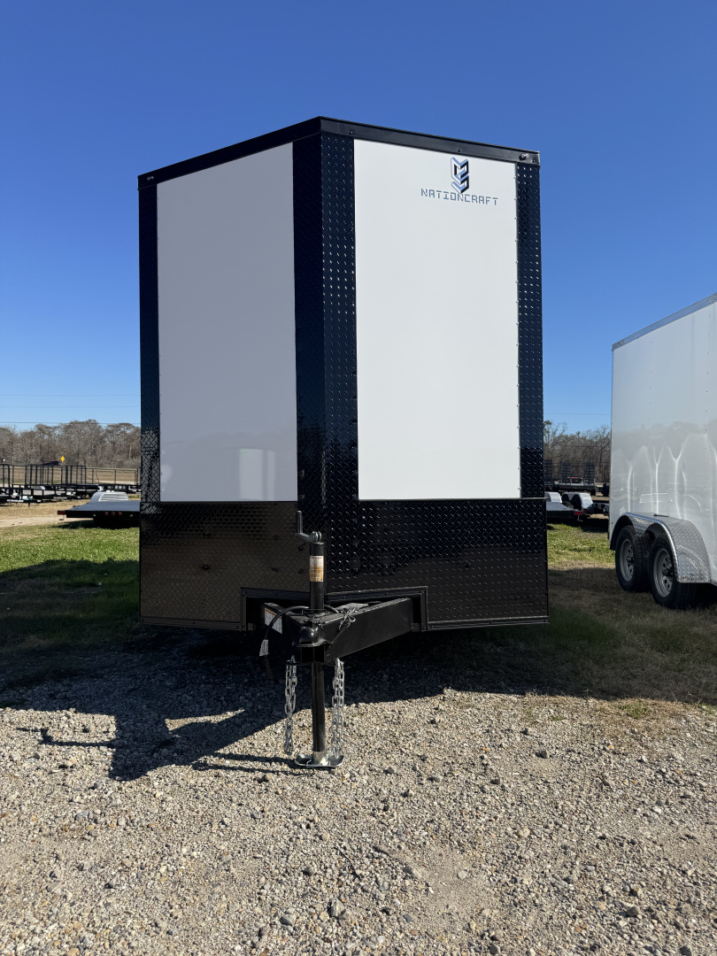 New 2026 NationCraft Trailers 7 x 16 TA POLY Cargo / Enclosed Trailer