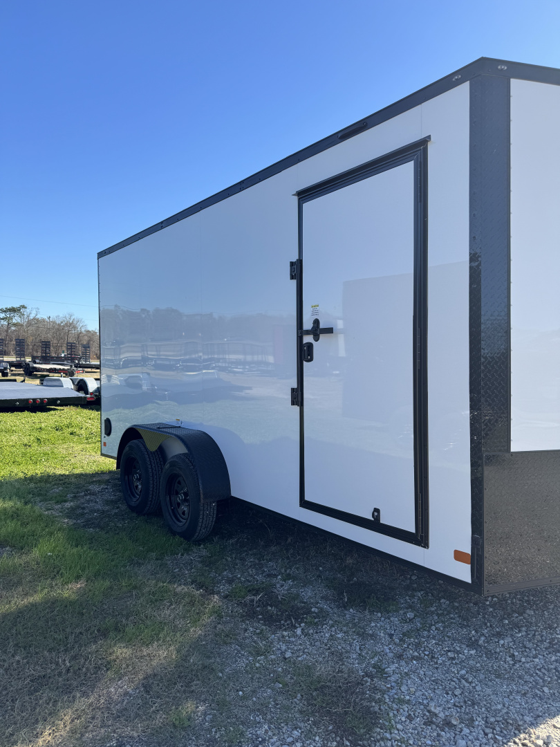 New 2026 NationCraft Trailers 7 x 16 TA POLY Cargo / Enclosed Trailer