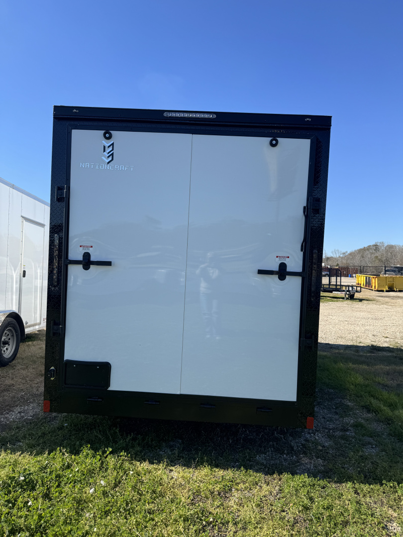 New 2026 NationCraft Trailers 7 x 16 TA POLY Cargo / Enclosed Trailer