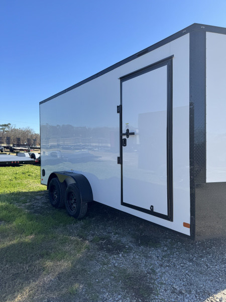 New 2026 NationCraft Trailers 7 x 16 TA POLY Cargo / Enclosed Trailer