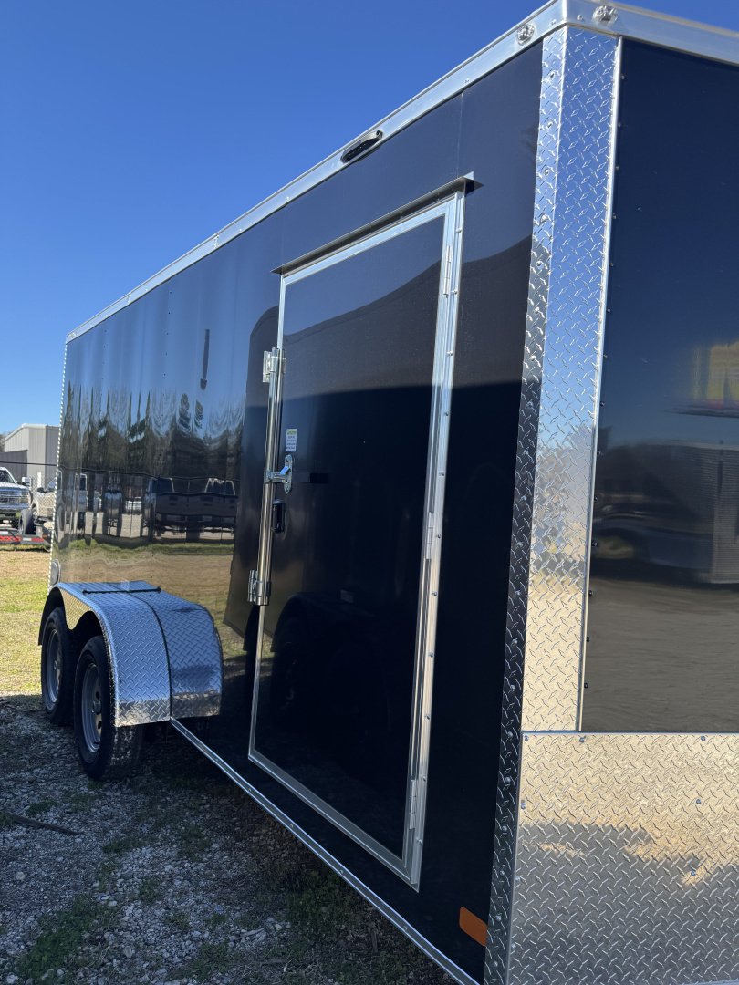 New 2026 NationCraft Trailers 7 X 16 TA POLY Cargo / Enclosed Trailer
