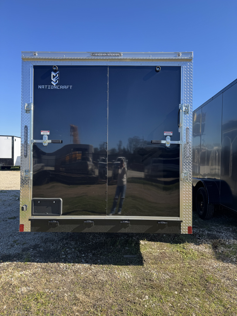 New 2026 NationCraft Trailers 7 X 16 TA POLY Cargo / Enclosed Trailer