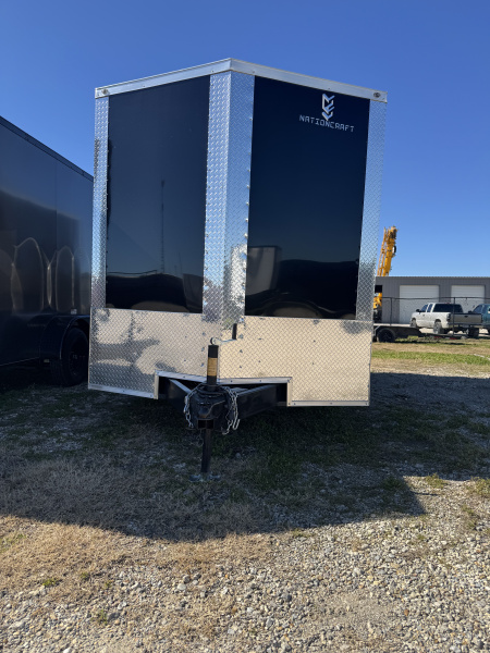 New 2026 NationCraft Trailers 7 X 16 TA POLY Cargo / Enclosed Trailer