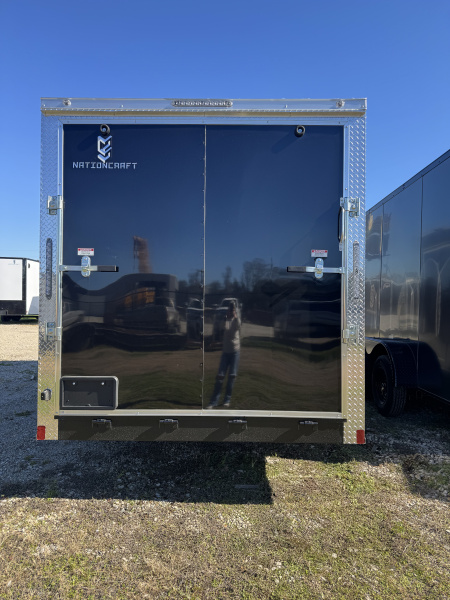 New 2026 NationCraft Trailers 7 X 16 TA POLY Cargo / Enclosed Trailer