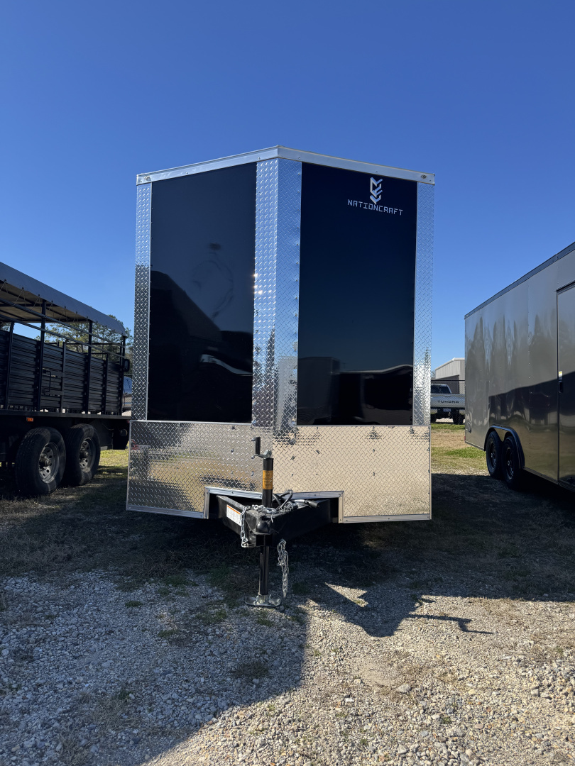 New 2026 NationCraft Trailers 7 X 16 TA POLY Cargo / Enclosed Trailer