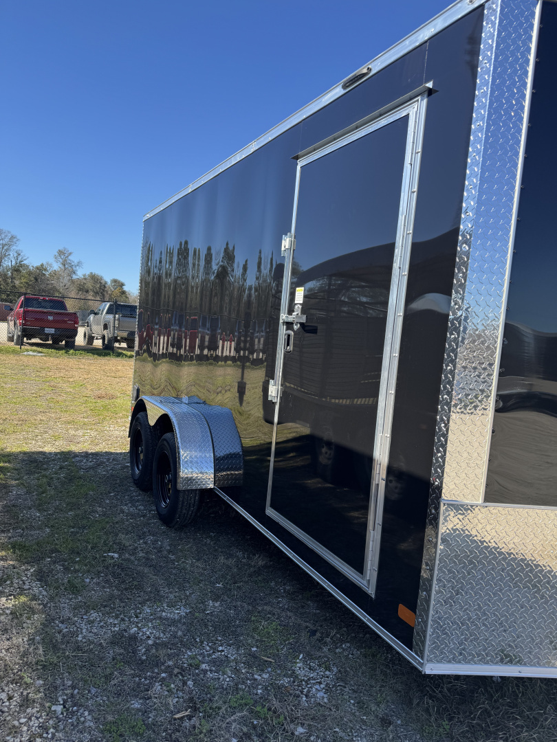 New 2026 NationCraft Trailers 7 X 16 TA POLY Cargo / Enclosed Trailer