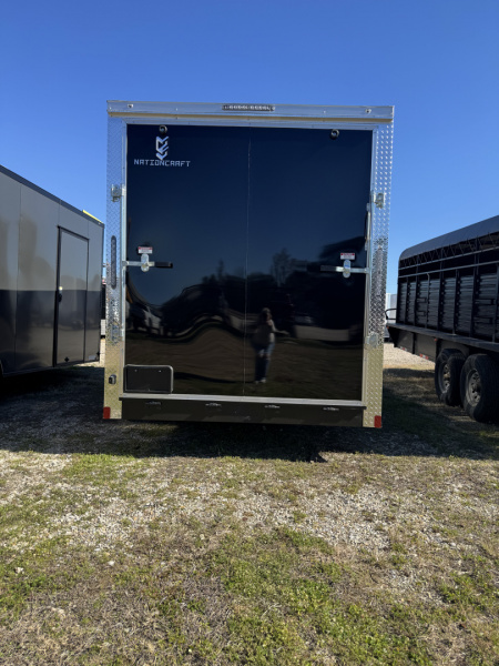 New 2026 NationCraft Trailers 7 X 16 TA POLY Cargo / Enclosed Trailer