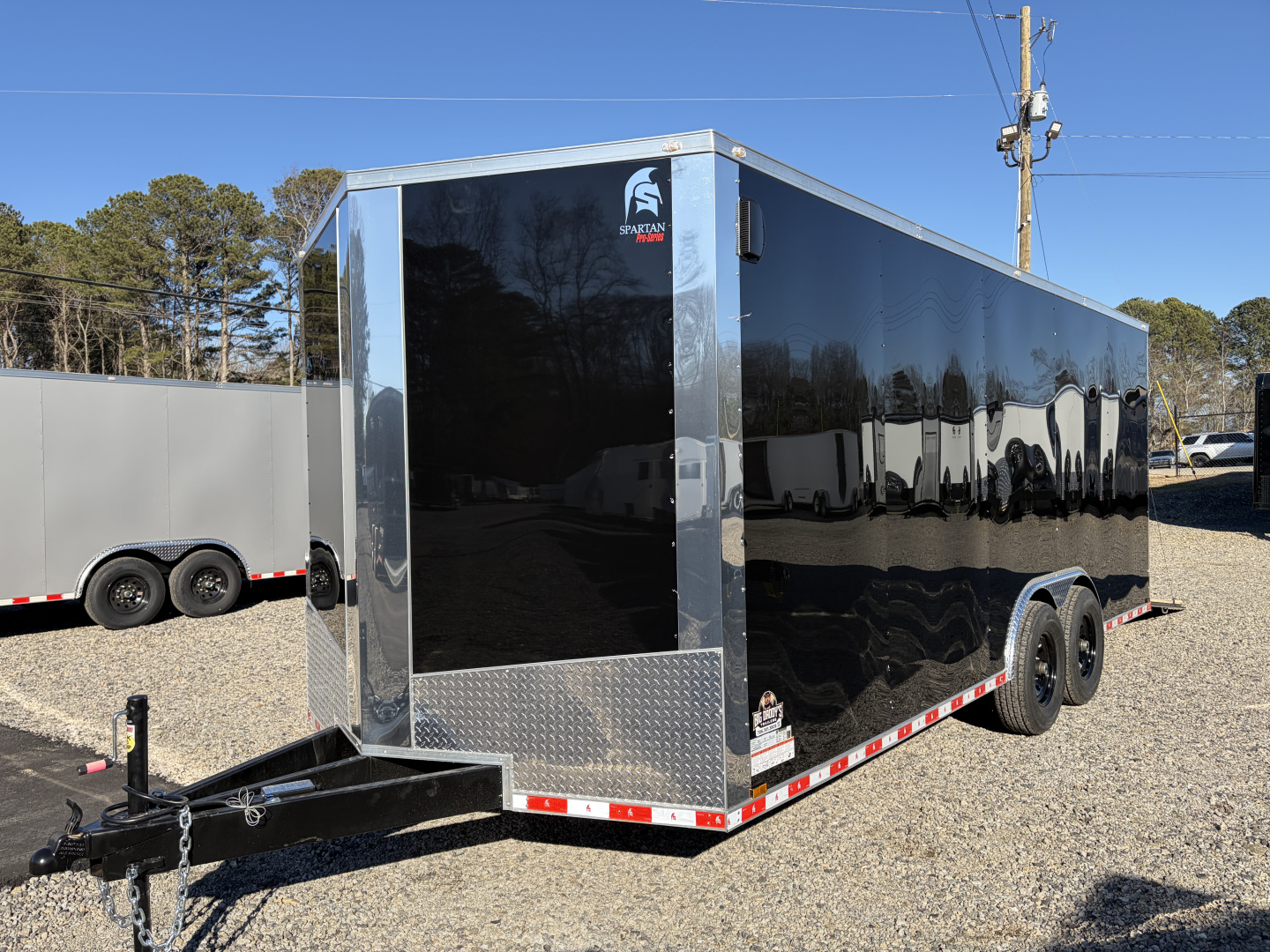 New 2026 Spartan 8.5x20 Enclosed Trailer, Preferred Package, 14K GVWR Big Package, 12" On Center Frame