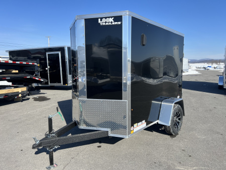 New 2026 Look Trailers 5X8 3K ST-DLX BARN DOOR W/SIDE DOOR Cargo / Enclosed Trailer