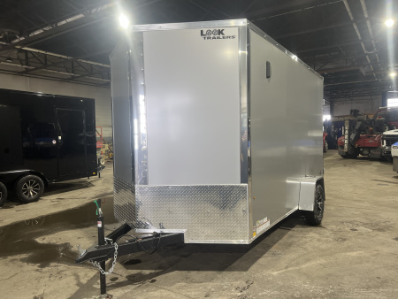 New 2026 Look Trailers 7x12 3.5K ST-DLX BARN DOOR Cargo / Enclosed Trailer