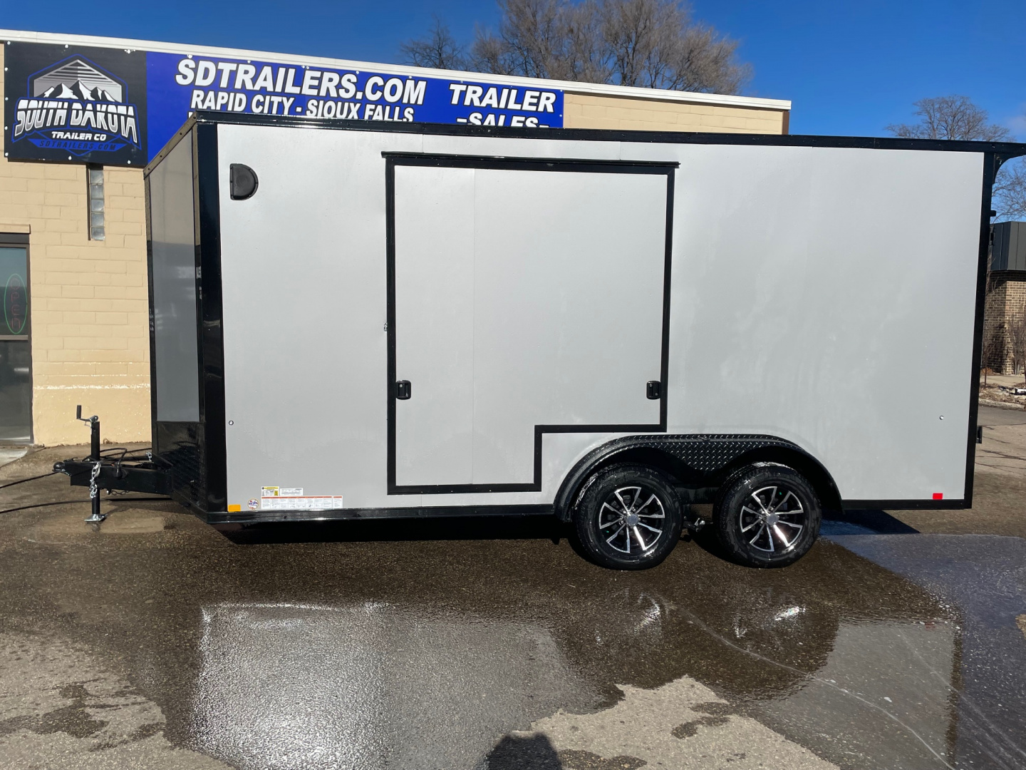 New 2026 Formula Trailers 7.5 x 16 0.80 Polycore Cargo / Enclosed Trailer (7X16)