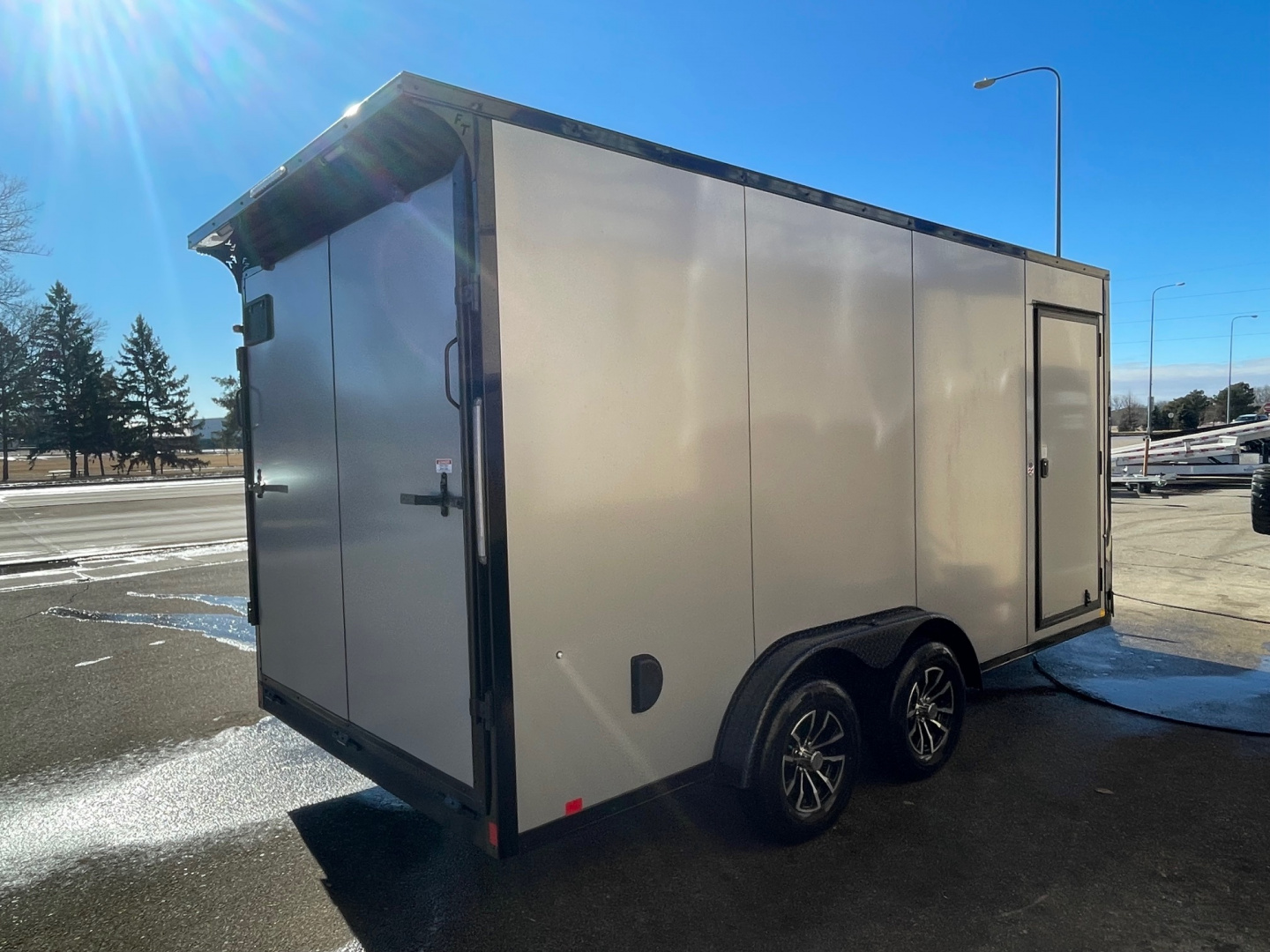 New 2026 Formula Trailers 7.5 x 16 0.80 Polycore Cargo / Enclosed Trailer (7X16)