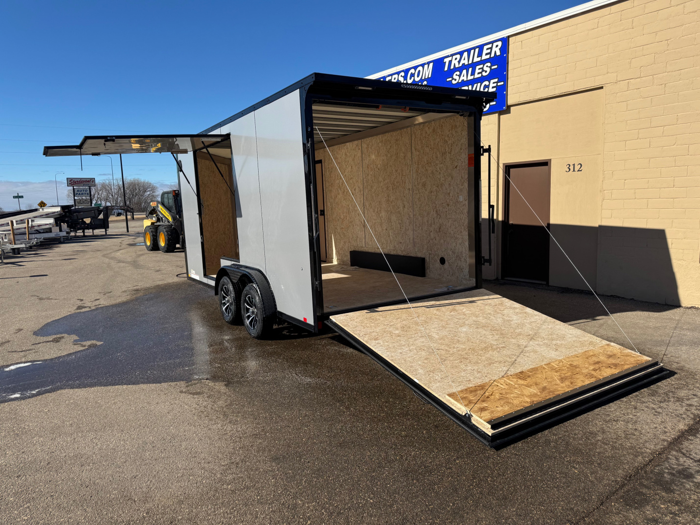 New 2026 Formula Trailers 7.5 x 16 0.80 Polycore Cargo / Enclosed Trailer (7X16)