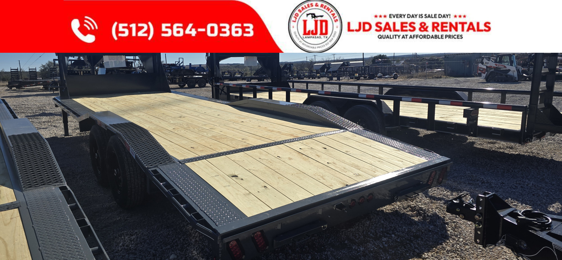 New 2026 Tiger - Gooseneck Drive Over Fender 102" X 24'