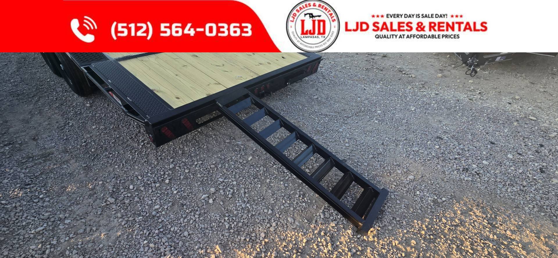 New 2026 Tiger - Gooseneck Drive Over Fender Trailer 102" X 24'