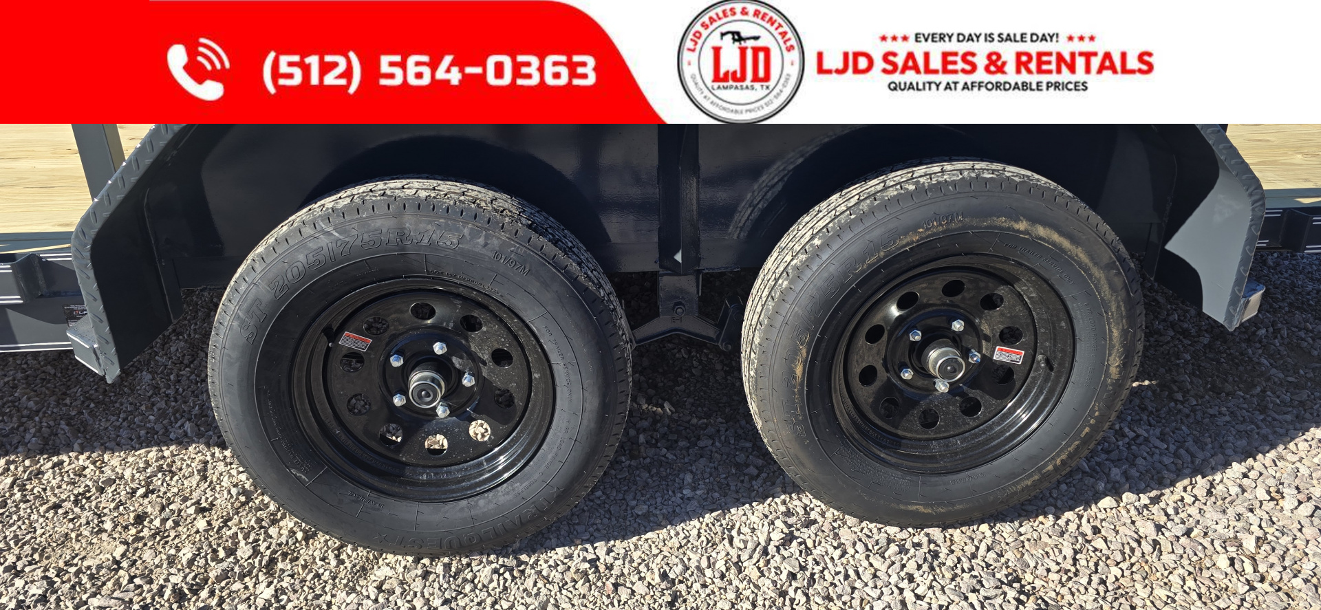 New 2026 Tiger - 83" x 16' Utility Trailer - Brakes