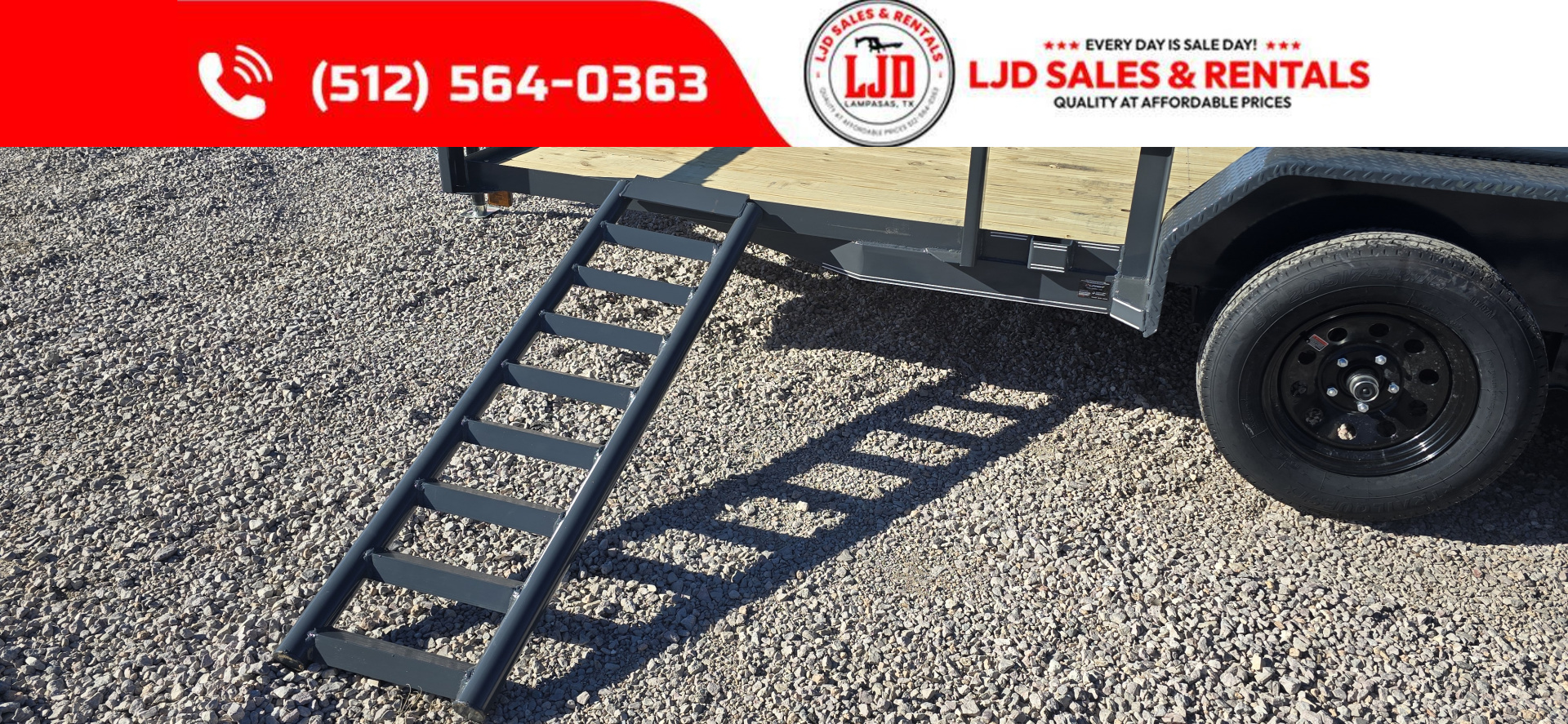 New 2026 Tiger - 83" x 16' Utility Trailer - Brakes