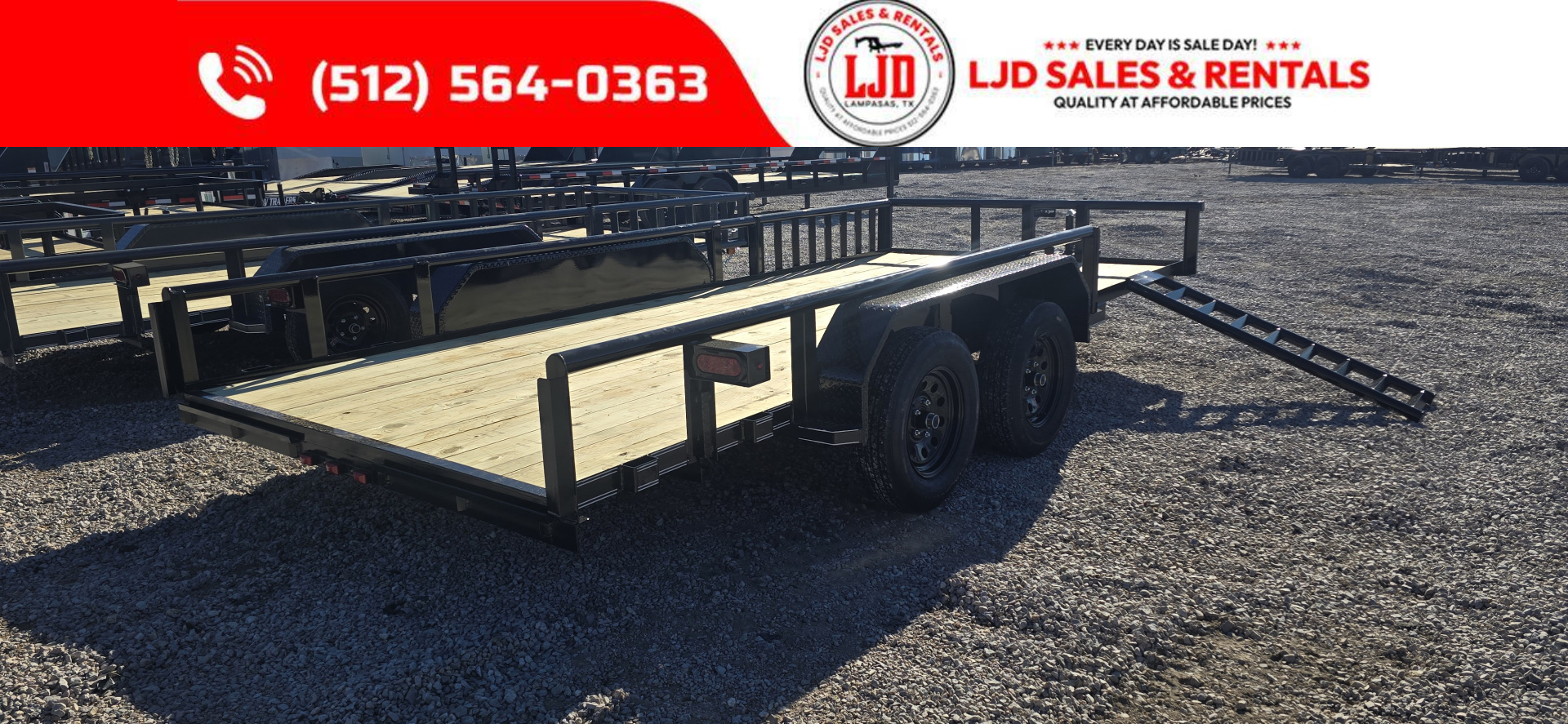 New 2026 Tiger - 83" x 16' - Utility Trailer
