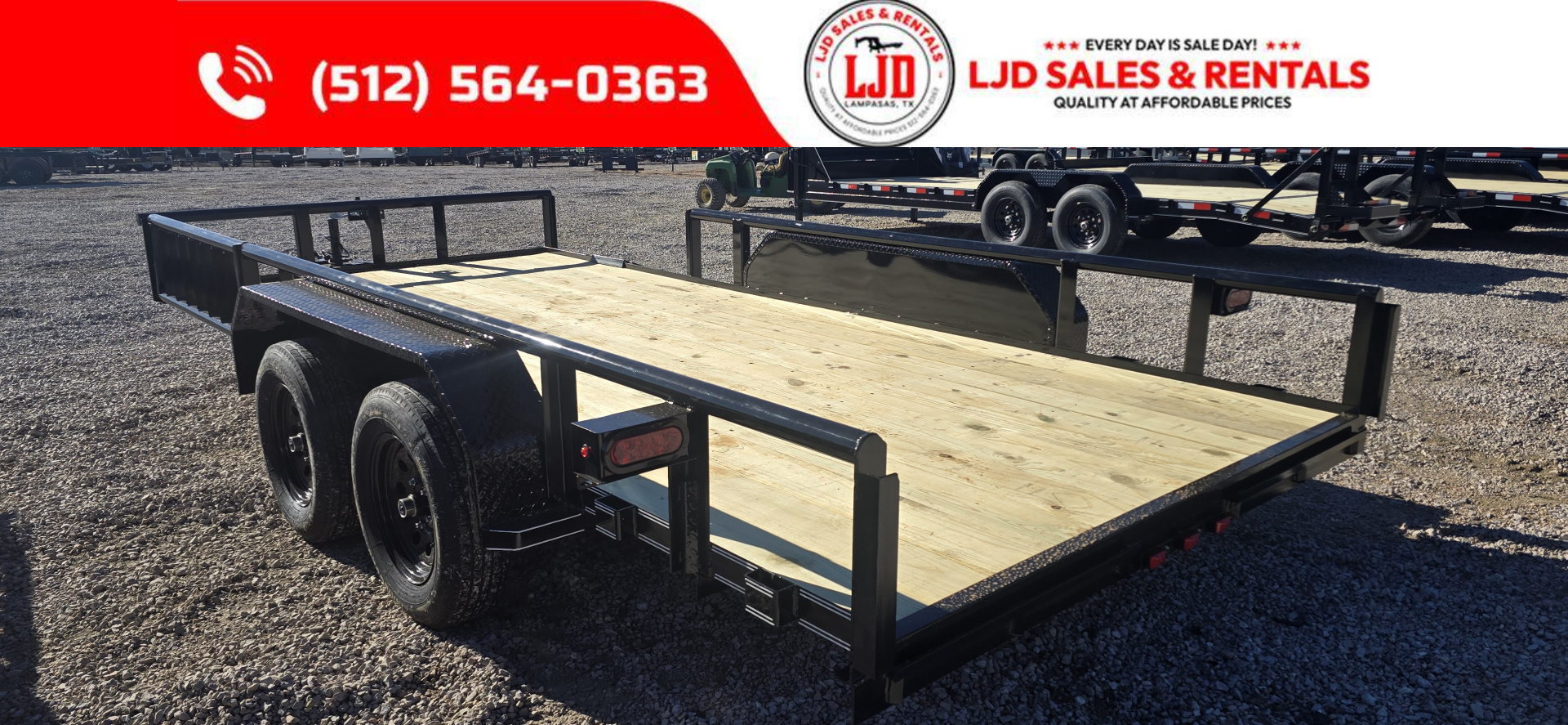 New 2026 Tiger - 83" x 16' - Utility Trailer