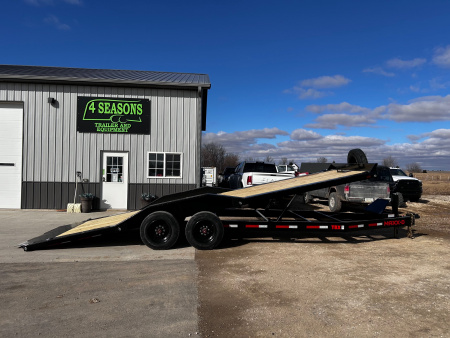 New 2026 MAXXD T8X 102X24 17.5k power tilt equipment/car trailer Equipment Trailer