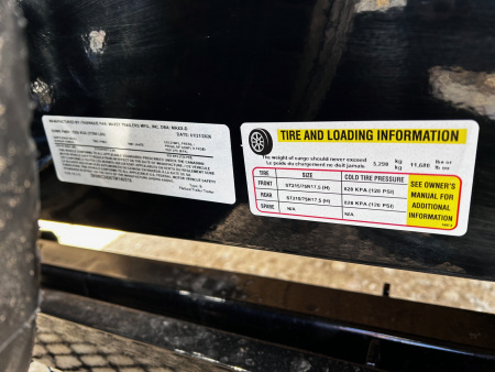 New 2026 MAXXD T8X 102X24 17.5k power tilt equipment/car trailer Equipment Trailer