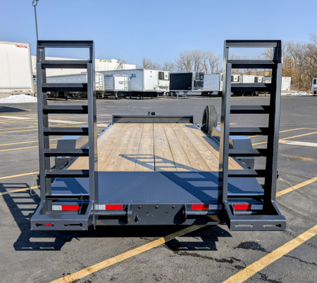 New Hillcrest 14182SE 18' Channel Frame 82" Wide 14K (GVWR) Equipment Trailer